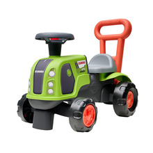 Falk Claas-traktor m/skubbehåndtag, rat og horn